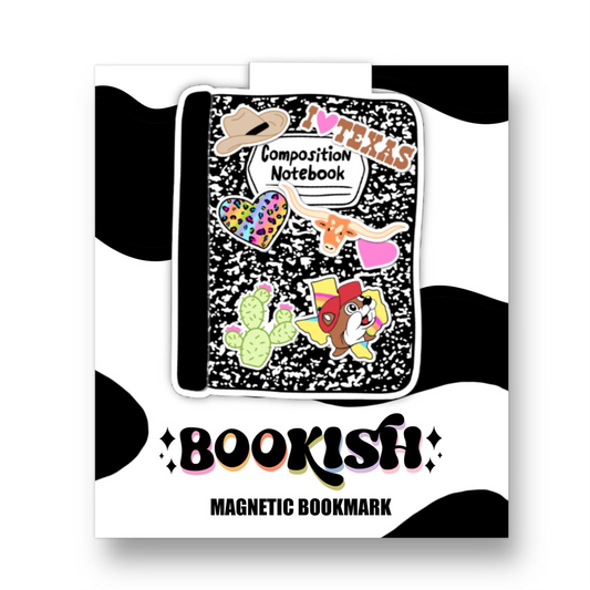 I Love Texas Composition Notebook| Magnetic Bookmark