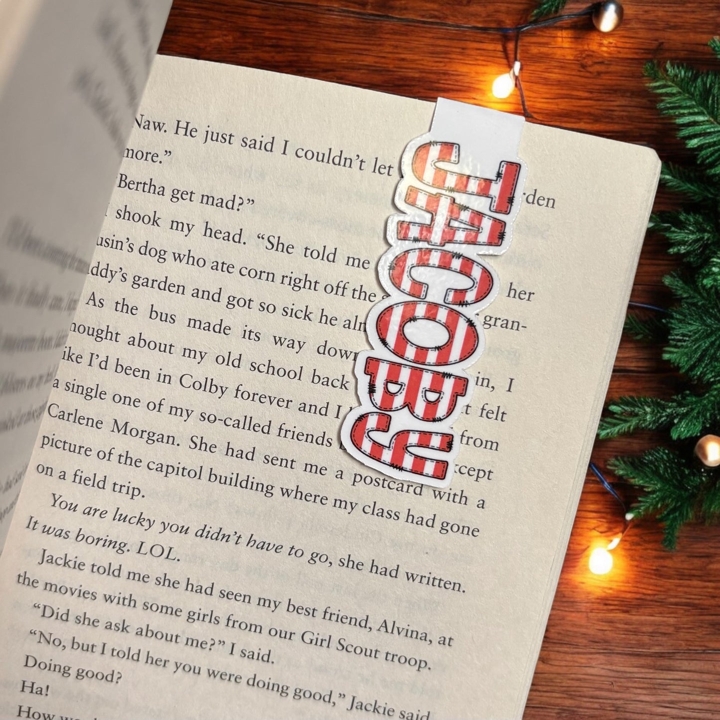 Personalized Magnetic Bookmark