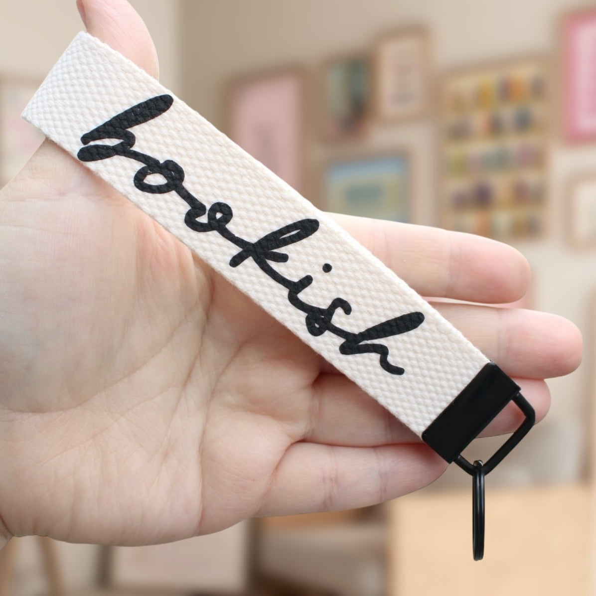 Bookish Wristlet Keychain