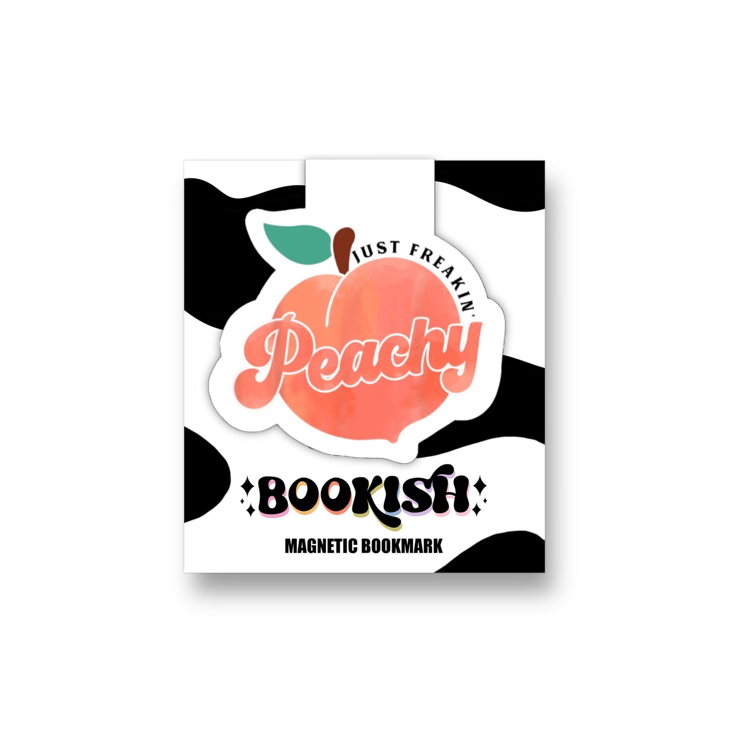 Just Freakin Peachy | Magnetic Bookmark