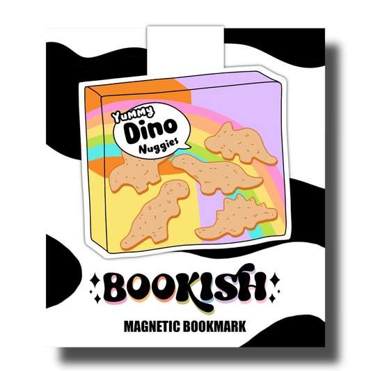 Dino Nuggies Magnetic Bookmark