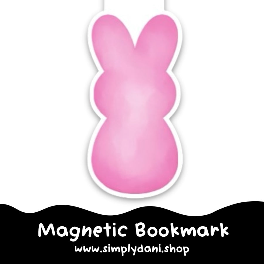 Pink Bunny | Magnetic Bookmark