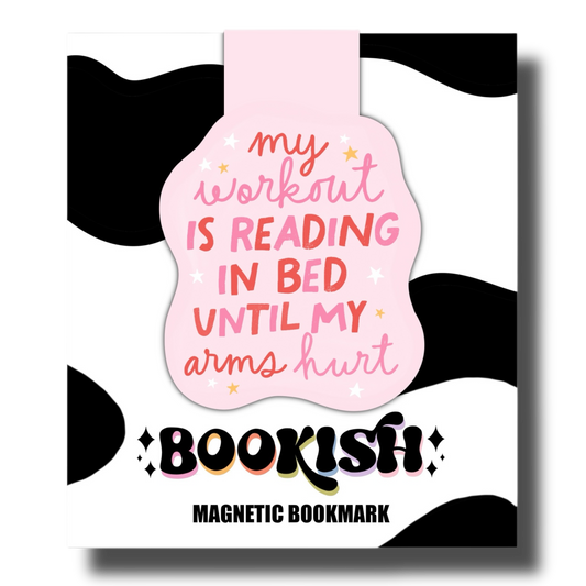 Workout Is Reading | Magnetic Bookmark