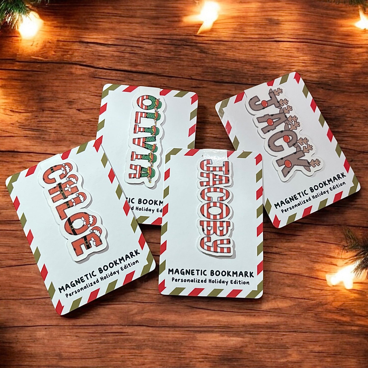 Personalized Magnetic Bookmark