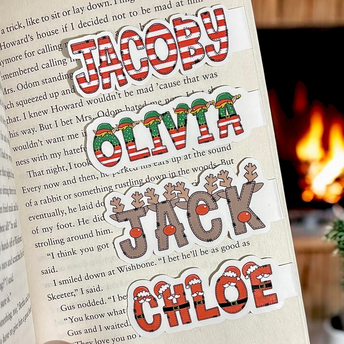 Personalized Magnetic Bookmark