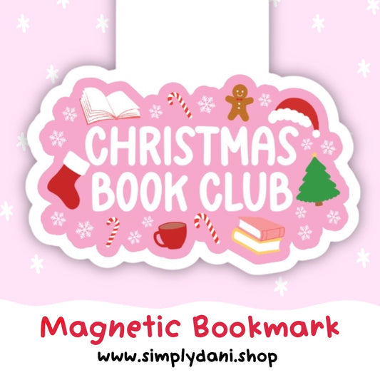 Christmas Book Club | Magnetic Bookmark